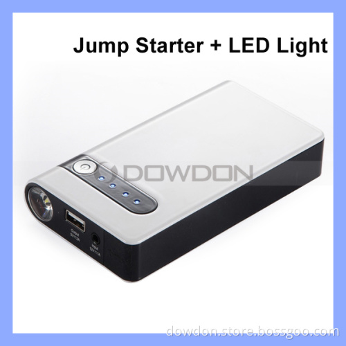 5V/2A 9000mAh Mobile Power Bank Charger Portable Auto Jump Starter with LED Light